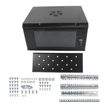 6U Steel Wall Mount Server Rack Cabinet 15.5