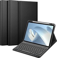 Keyboard Case for iPad Pro 11-inch M4 (2024) A2836 Soft TPU Back Stand Cover picture