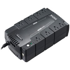 8-Outlet Data Line 550VA/330W Compact UPS Battery Backup 890J Surge Protection picture
