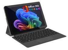 2-In-1 Laptop/Tablet (2026), Windows 11 PC with Magnetic Keyboard, 1-Year Office picture