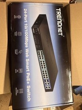 TRENDnet TPE-224WS ,24-port 10/100Mbps Web Smart PoE Switch picture