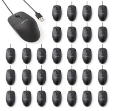 NEW IN BOXES: 25 Amazon Basics Wired Mouse - $75 (retails for $6.99 each) picture