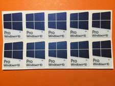 10 PCS sticker for window 10 Pro violet Blue color GLITTER SPARKLE 16mm x 23mm picture