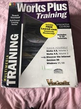 Microsoft Works Training For Works 4.5 Vol. 1/2 And Windows 95/98 Teach Yourse picture