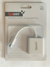 Gigaware Mini Display Port Male To VGA Female Adapter/Converter Cable, PC/Mac picture