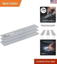 Multi-Thickness Silicone Thermal Pads, 3 Pack 120x20mm for Electronics picture