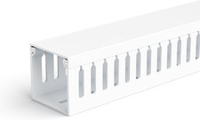 2 Inch by 2 Inch Cable Raceway Kit with 6 Feet Length White Under Desk Wire picture