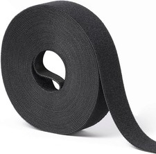 1 Inch x 30Ft Double Sided Hook and Loop Straps Rolls Self Gripping Straps picture