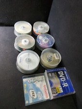Lot of CD-RW, DVD-R, CD-R blank Recordable Media Verbatim, Philips, Memorex CDR8 picture