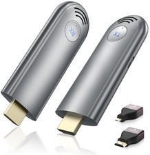 Wireless HDMI Transmitter and Receiver, Plug & Play Portable 2.4G/5G Wireless... picture