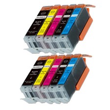 10 PK Ink Cartridges Set for Canon Pixma Series 270XL 271XL MG6821 TS5020 TS6020 picture