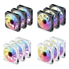 120mm Silent Control Computer Cooling ARGB Case Fans Aura Sync PWM 5V 3Pin Fan picture