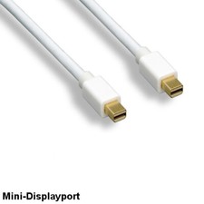 KNTK 15ft Mini DisplayPort 1.2 Cable 32 AWG 4K HD MDP/MiniDP Male to Male Cord picture