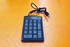 ⭐️⭐️⭐️⭐️⭐️ Micro Innovations KP25B Slim USB Wired Portable KeyPad Black picture