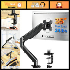 Fully Adjustable Single Monitor Arm for 17-35 Inch Screens - Desk Mount Bracket picture