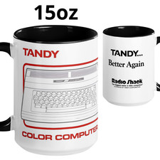 Tandy Color Computer 3 - Retro Coffee Mug 15oz Radio Shack Geek Nerd Gift Cup picture