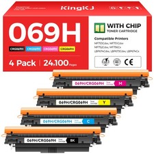 069 069H Toner Cartridge Set High 4-Pack, 4-Pack picture