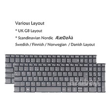 UK/ Nordic NE Laptop Keyboard For Lenovo IdeaPad Slim 5-16IMH9 5-16AHP9 Backlit picture