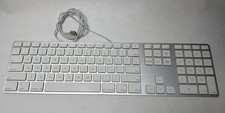 Apple A1243 Wired Aluminum Keyboard USB Numeric Keypad picture