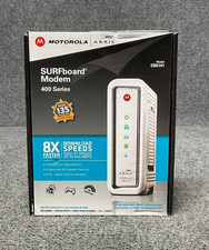 Motorola ARRIS SURFboard SB6141 DOCSIS 3.0 Cable Modem 400 Series Used picture