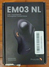ProtoArc Wireless Bluetooth Trackball Mouse, EM03 NL Ergonomic Rollerball Mouse picture