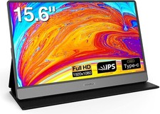 KOORUI Portable Monitor 15.6inch FHD Inch 1080P Gaming Monitor picture