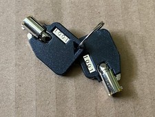Two Replacement Keys for Pelican 1470 1490 1495 Storm iM2370 Hard Case Lock Key picture