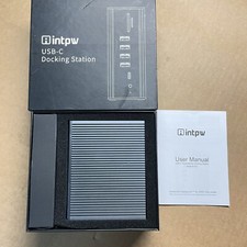 Intpw USB-C Dual Monitor Docking Station, IF-507 Single 5K@60hz/ Dual 4K@60Hz picture