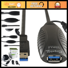 10M USB 3.0 Active Extension Cable - 32ft High-Speed Data Transfer, Durable Desi picture