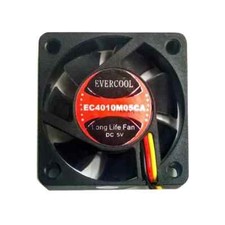 Evercool 40mm x 10mm 5V 3-Pin Computer Case Cooling Fan, EC4010M05CA picture