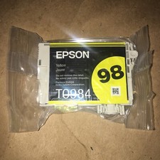 Epson TO984 T0984 Yellow Ink Cartridge 98 (New Sealed) picture