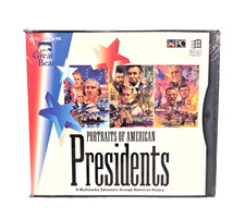 1994 Portraits Of American Presidents Multimedia Software Game- (CD-ROM) Windows picture