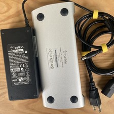 Belkin Thunderbolt 2 Express Dock F4U085 – Used, Tested Working with PS picture
