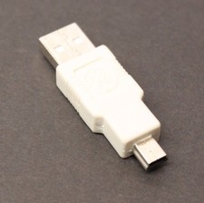 5 Lot GE USB A to Mini USB Converter Connector Adapters picture