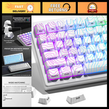 Custom Shine Through Keycaps Set - 118 Keys, IMD Tech, OEM Profile for 60/75/100 picture