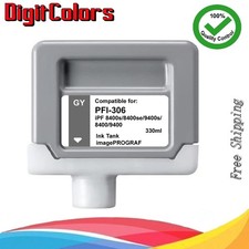PFI-306 Gray Ink Tank Fit Canon IPF 8400s 8400se 9400s 8400 9400 PFI-306GY picture