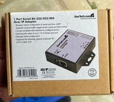 StarTech.com NETRS2321E 1-Port RS-232/422/485 Serial Over IP Terminal Server picture