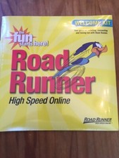ROAD RUNNER HIGH SPEED ONLINE WELCOME KIT IN SEALED PACKAGE TIME WARNER CABLE picture