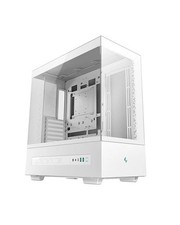 DeepCool CH690 Digital White ATX Case 270 Panoramic Glass Status Display No Fan picture