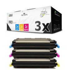 3x MWT PRO Toner Cartridge Compatible With HP Color LaserJet 5550/5500 picture
