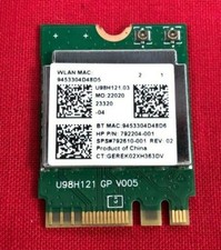HP STREAM 11-R014WM WIFI LAN DUAL BAND BOARD 792204-001 picture