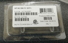 HP StorageWorks AJ718A 8Gb Short Wave FC SFP AJ718-63001 - NEW  picture