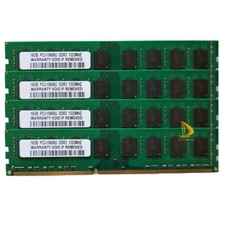 New 4x 16GB 2Rx4 PC3-10600 DDR3 1333Mhz Desktop Memory RAM Only for AMD chips picture
