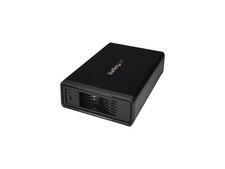 StarTech S351BMU33ET eSATA Enclosure - for 3.5in SATA HDD - USB 3.0 / eSATA - Tr picture