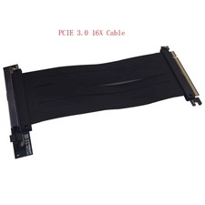 PCIe 4.0 x16 Riser Cable 20/30/40/60CM Shielded 90 Degree Video Card Extender picture