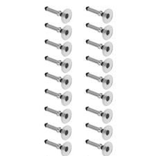 18 Pcs Silver Universal Stylus Replacement Tips,Universal Disc Tips Round Sha... picture