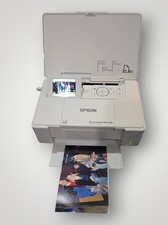 Epson PictureMate PM-400 Wireless Color Photo Printer Tested Working w/ Ink picture