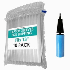 Inflatable Laptop Protective Bags, 10 Pack, Fits 13 10 Pack for 13