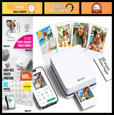 Portable 2x3 Photo Printer - Instant Color Mini Printer for iOS & Android, Bluet picture