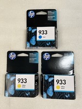 Genuine HP 933 (CN060AN) Yellow Ink Cartridge OEM - Expired 11/19 picture